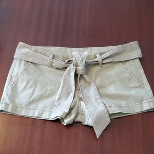 Nwot Massimo belted shorts